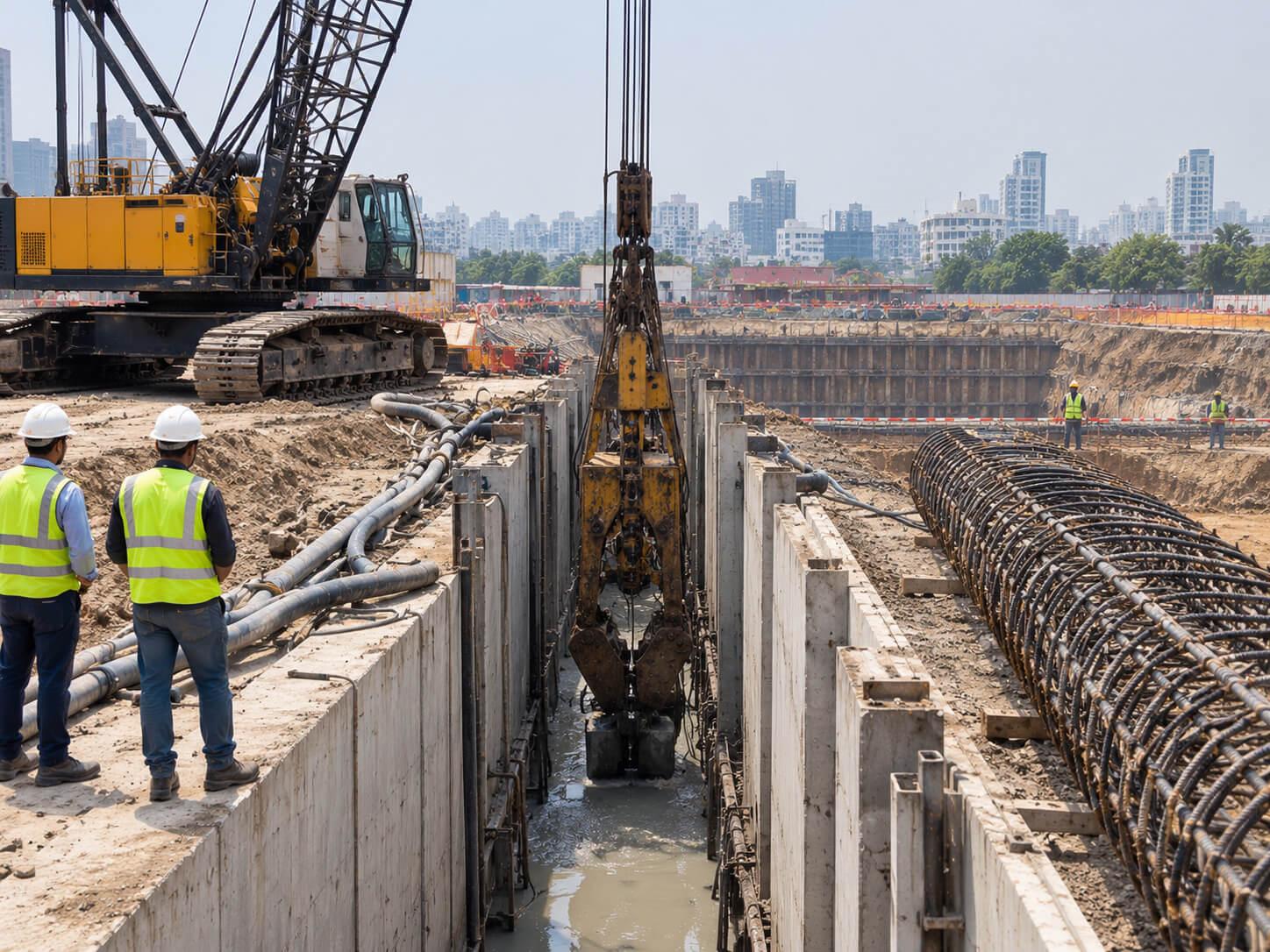 Diaphragm Walls & Deep Excavation