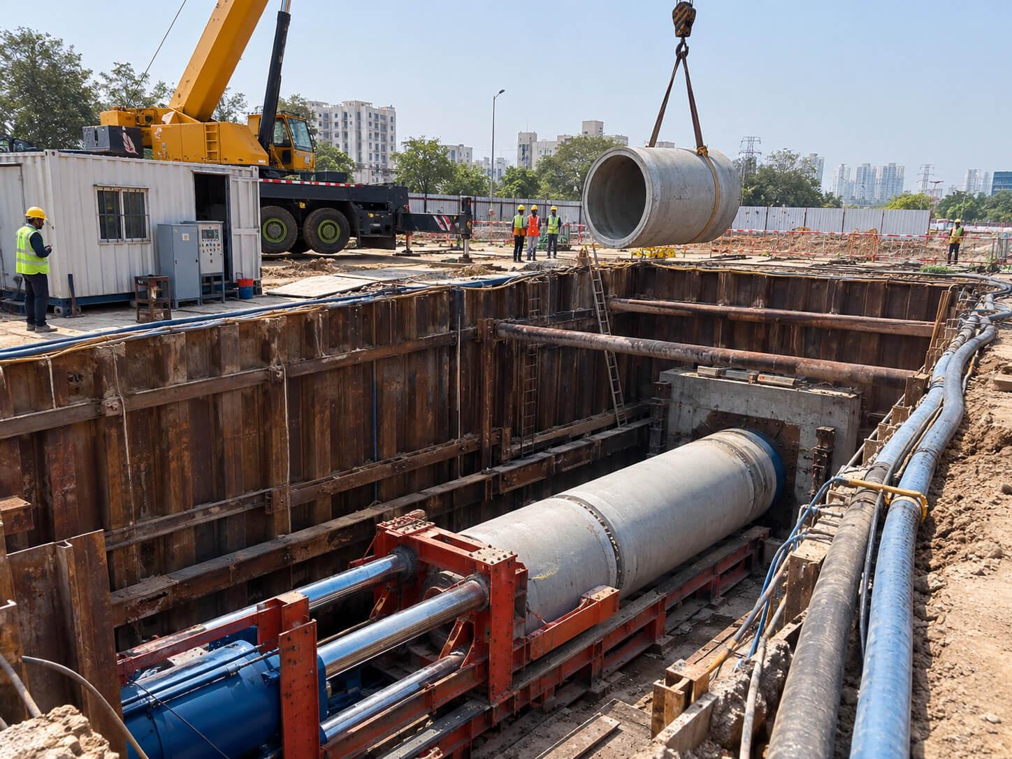 Tunnelling, Microtunnelling & Pipe Jacking